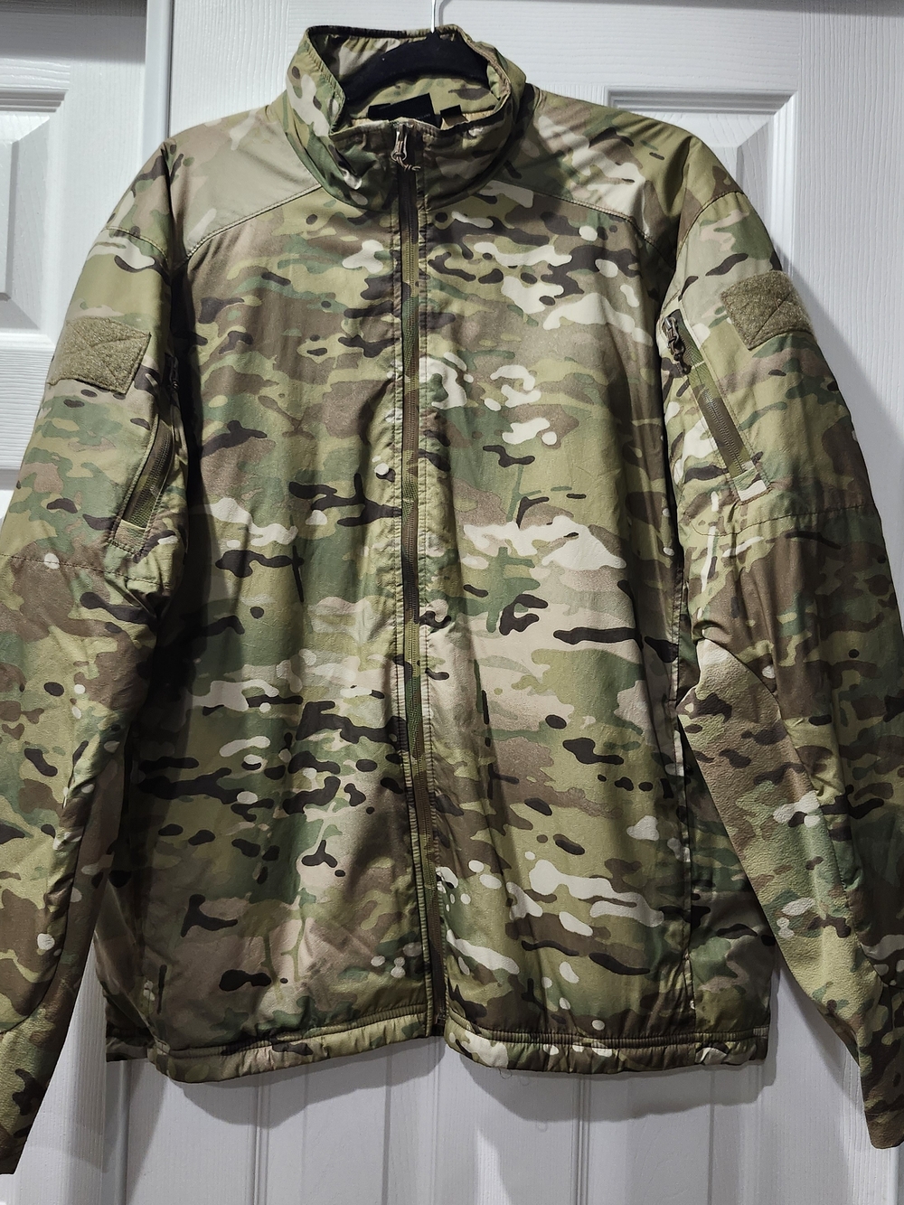 Wild Things Tactical Lined Full Zip MultiCam Jacket Mens Sz L Camo Hunting Rare